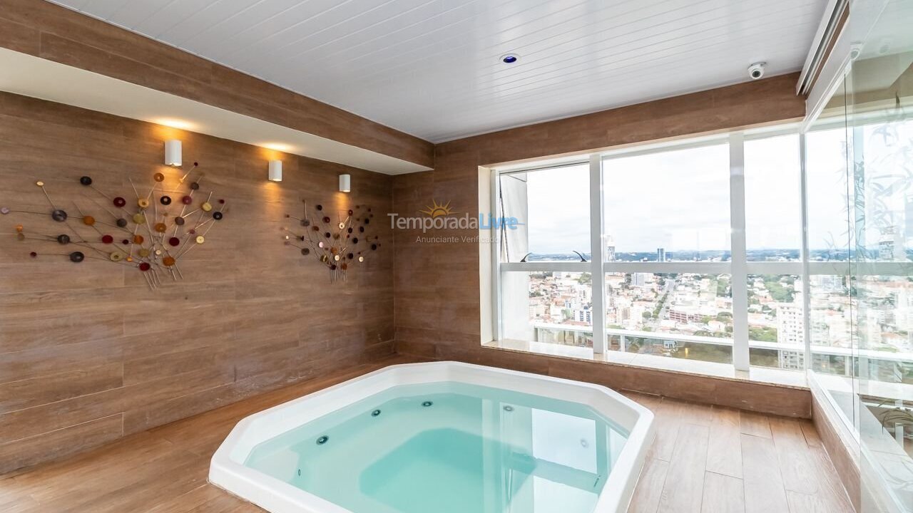 Apartamento para aluguel de temporada em Curitiba (Centro Cívico)