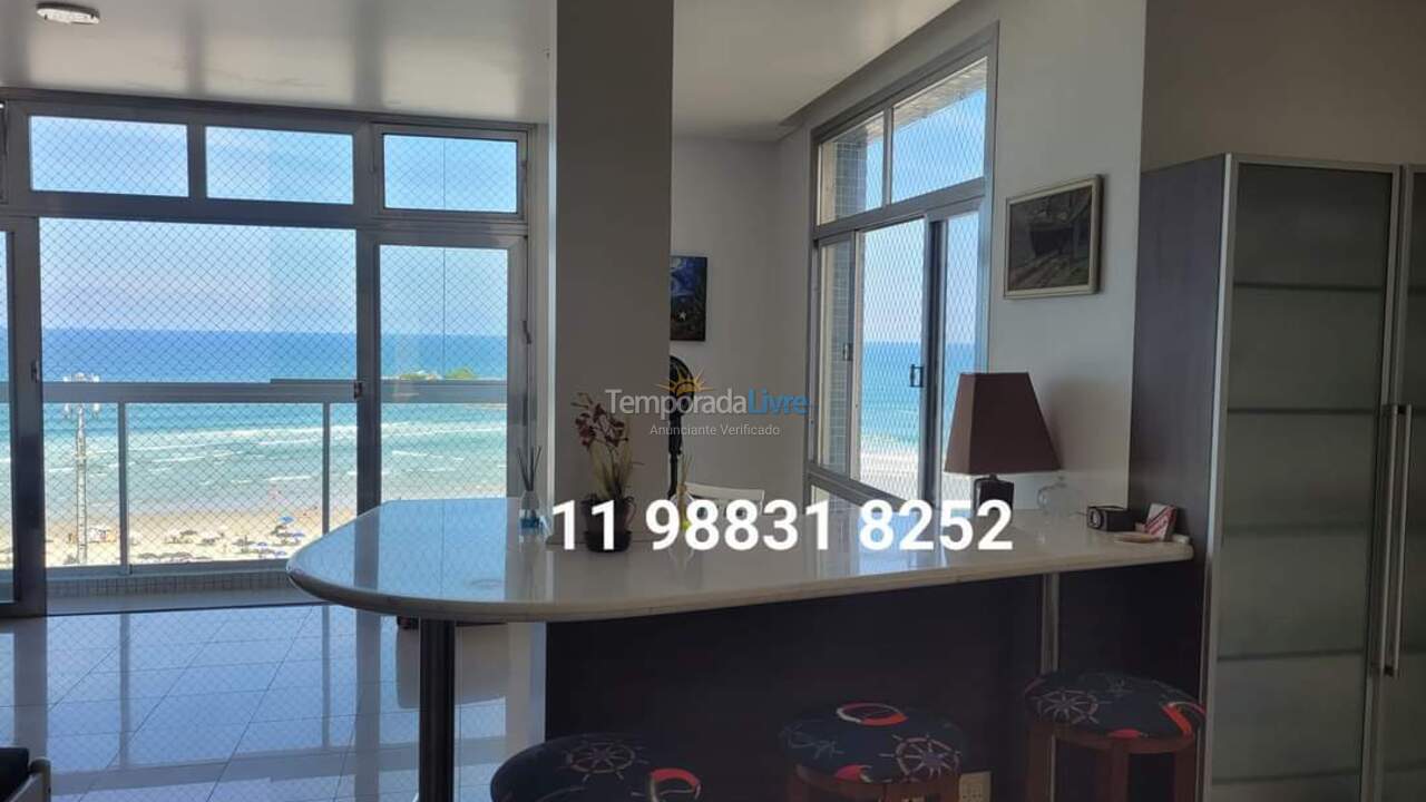 Apartment for vacation rental in Guarujá (Pitangueiras)