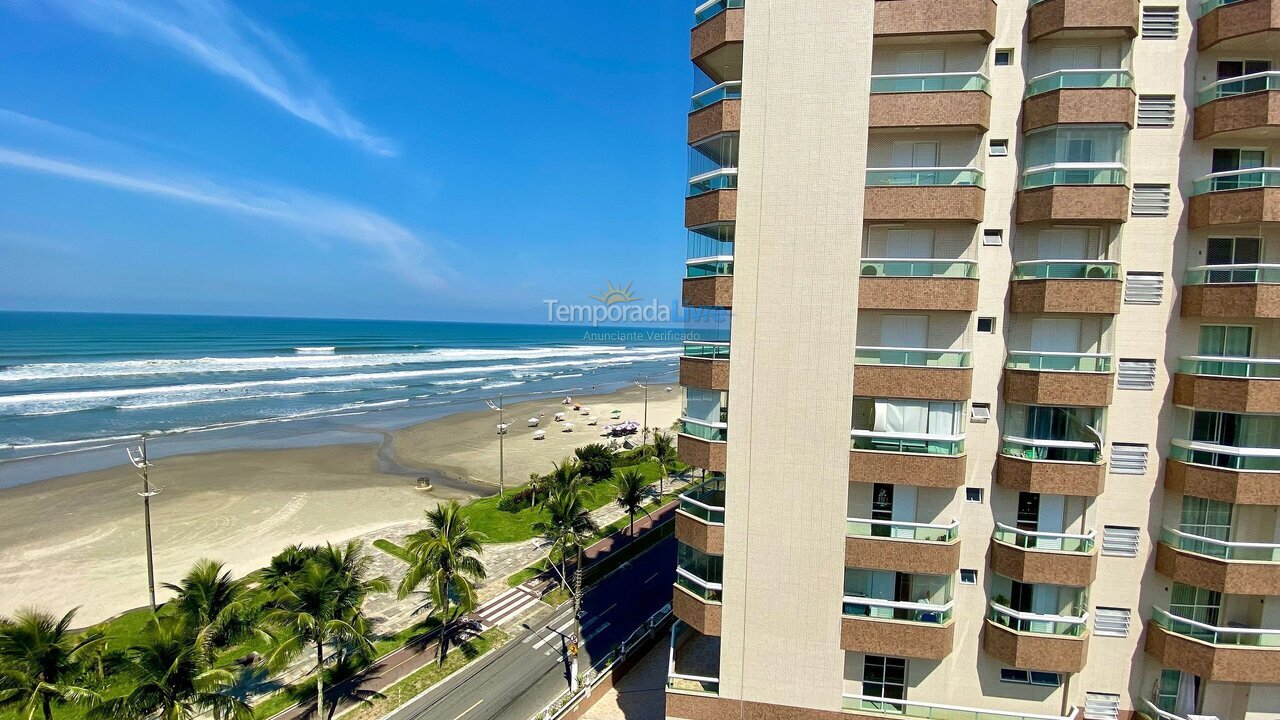 Apartamento para aluguel de temporada em Praia Grande (Praia do Caiçara)