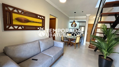 Cobertura piscina privativ 14 pessoas Praia Grande Ubatuba1299703-1510