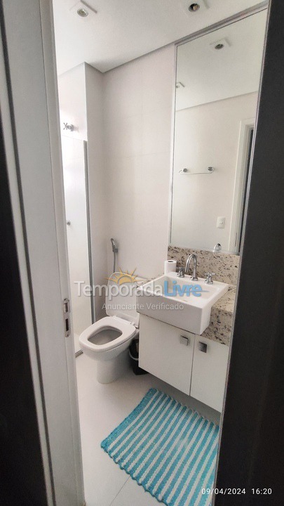 Apartamento para aluguel de temporada em Bertioga (Riviera de São Lourenço)