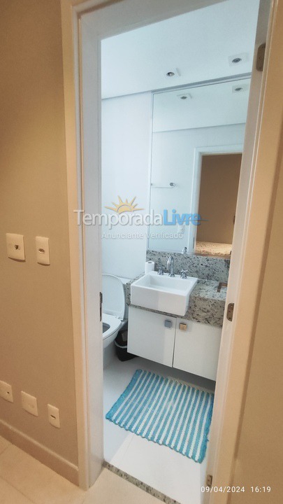 Apartamento para aluguel de temporada em Bertioga (Riviera de São Lourenço)