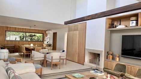 Casa pé na areia na Praia da Baleia