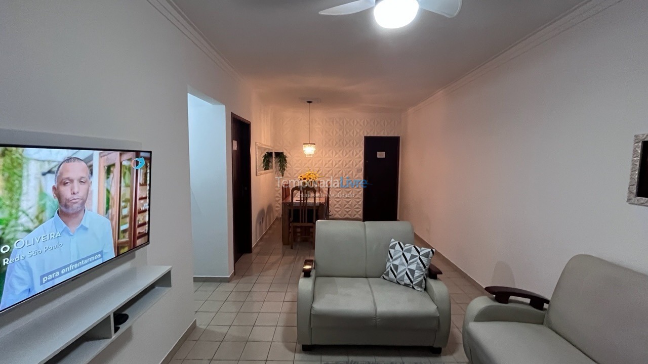Apartment for vacation rental in Praia Grande (Vila Tupi)