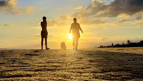 Nossa maravilhosa praia de guaratuba 