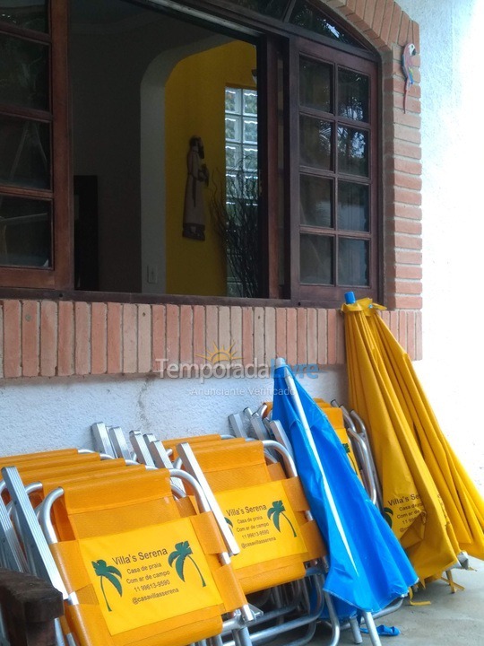 House for vacation rental in Bertioga (Praia de Guaratuba)