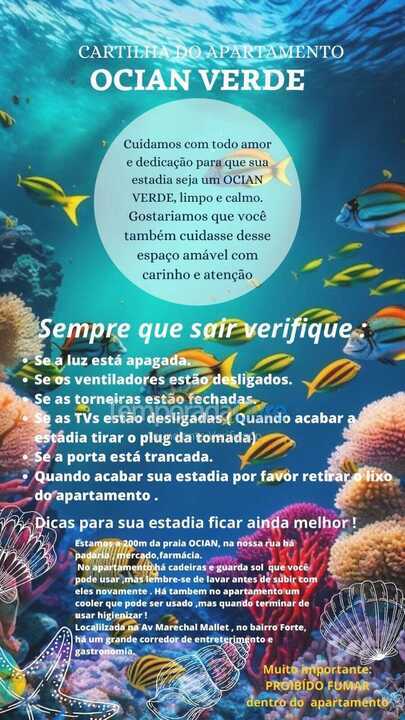 Apartamento para aluguel de temporada em Praia Grande (Ocian)