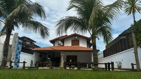 Vista da área da piscina