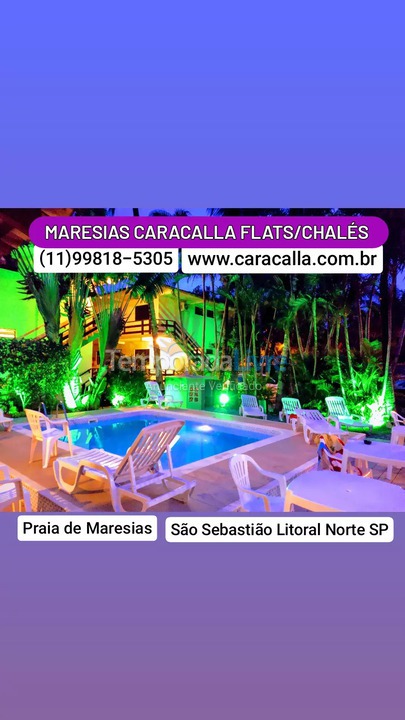 Apartamento para aluguel de temporada em São Sebastião (Maresias)