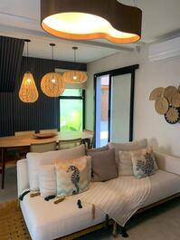 Sala de estar de outro ângulo