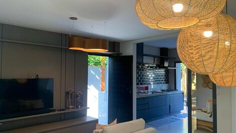 Sala de estar de outro ângulo