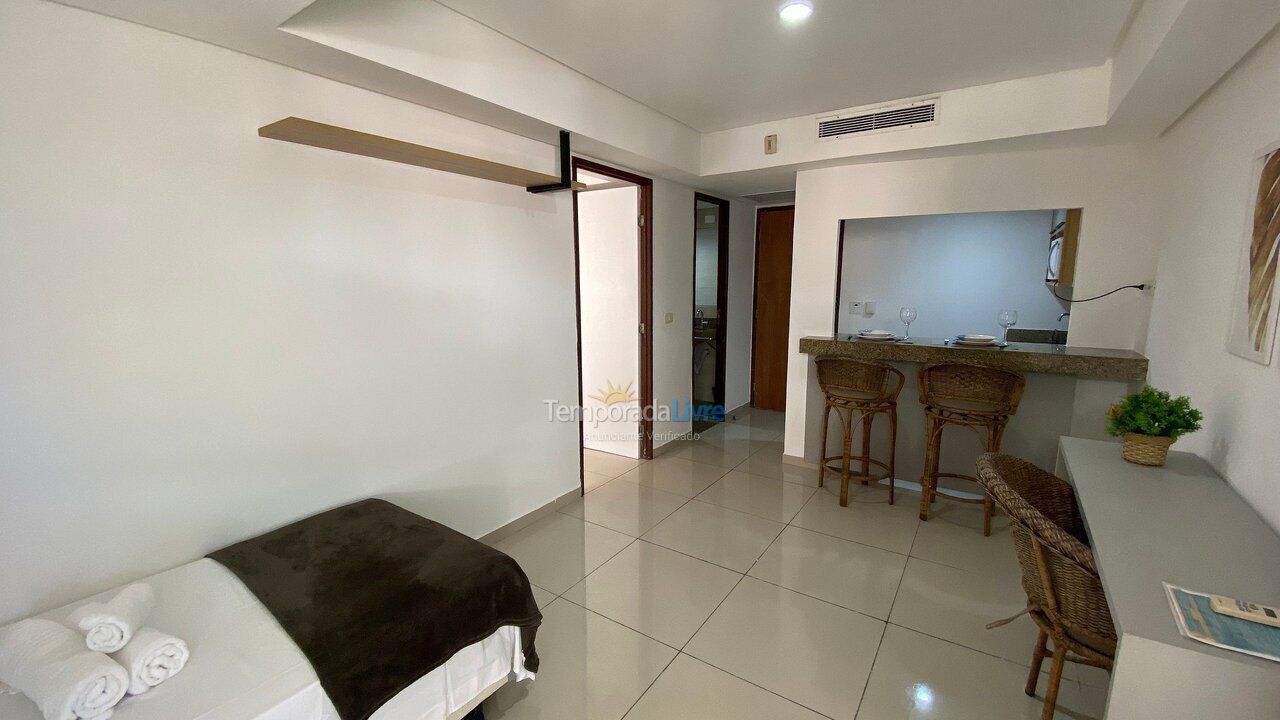 Apartamento para aluguel de temporada em João Pessoa (Cabo Branco)