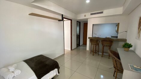 - Marinas Flat - Excelente localização na orla de...