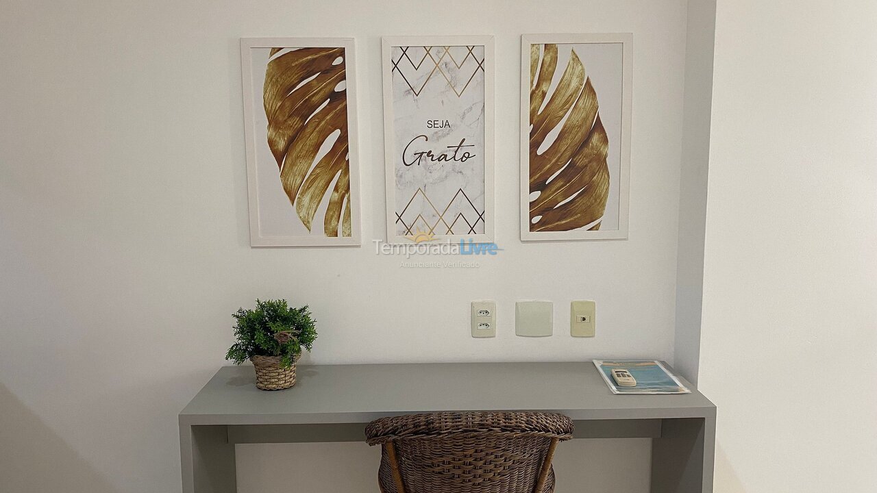 Apartamento para aluguel de temporada em João Pessoa (Cabo Branco)