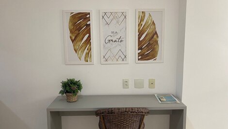 - Marinas Flat - Excelente localização na orla de...