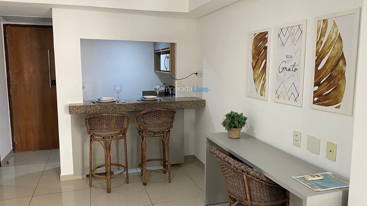 Apartamento para aluguel de temporada em João Pessoa (Cabo Branco)