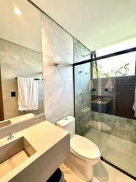 Superimposed house with sea view