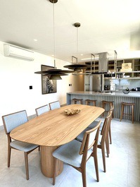 Superimposed house with sea view