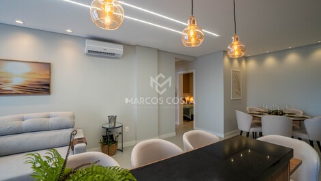 Apartamento com 2 suítes na praia de Canto Grande (AL07)