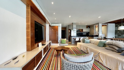 Casa en la arena de la playa de Juquehy