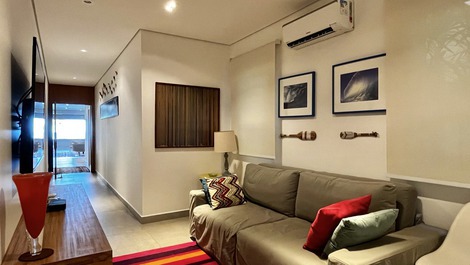 Casa en la arena de la playa de Juquehy