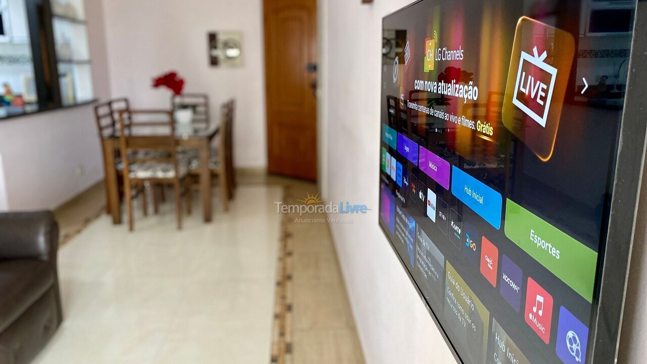 Apartamento para aluguel de temporada em Praia Grande (Aviação)