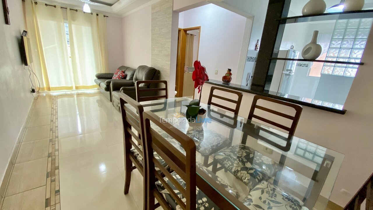 Apartamento para aluguel de temporada em Praia Grande (Aviação)