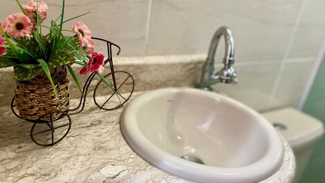 A205 - Apto Vista Mar, Suíte e Churrasqueira