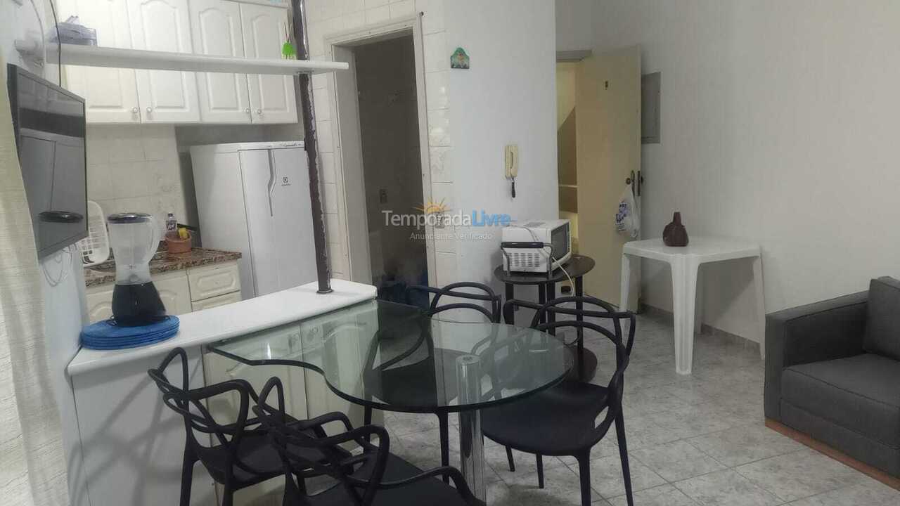 Apartment for vacation rental in Ubatuba (Praia das Toninhas)