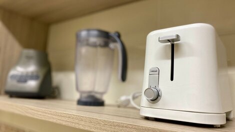 G024 - Vista mar| Suíte |Churrasqueira| Wi-Fi e AC