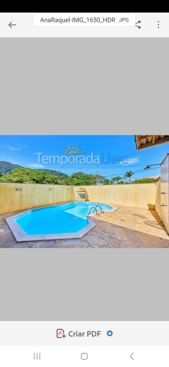 House for vacation rental in Ubatuba (Lagoinha)