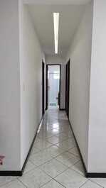 Corredor para os quartos