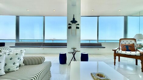 Apartamento de luxo com vista panorâmica do mar no Arpoador para...