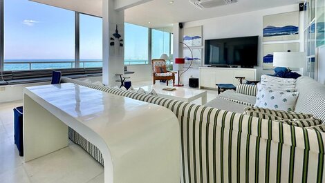 Apartamento de luxo com vista panorâmica do mar no Arpoador para...