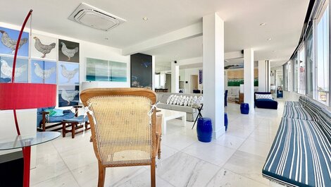 Apartamento de luxo com vista panorâmica do mar no Arpoador para...