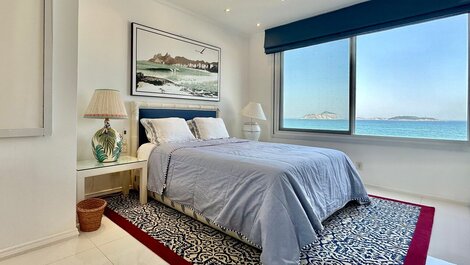 Apartamento de luxo com vista panorâmica do mar no Arpoador para...