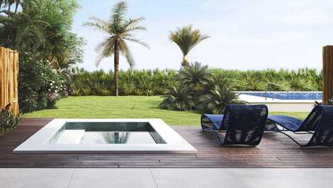 House in condominium facing the sea in Barra do Una - New Year's Eve