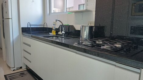 Comfortable apartment with balcony and sea view