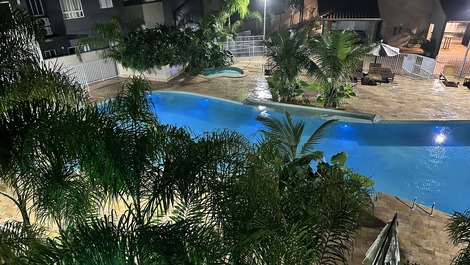 Paradise Resort Ubatuba-3 dormitórios, ar-condicionado, piscina Wi-Fi