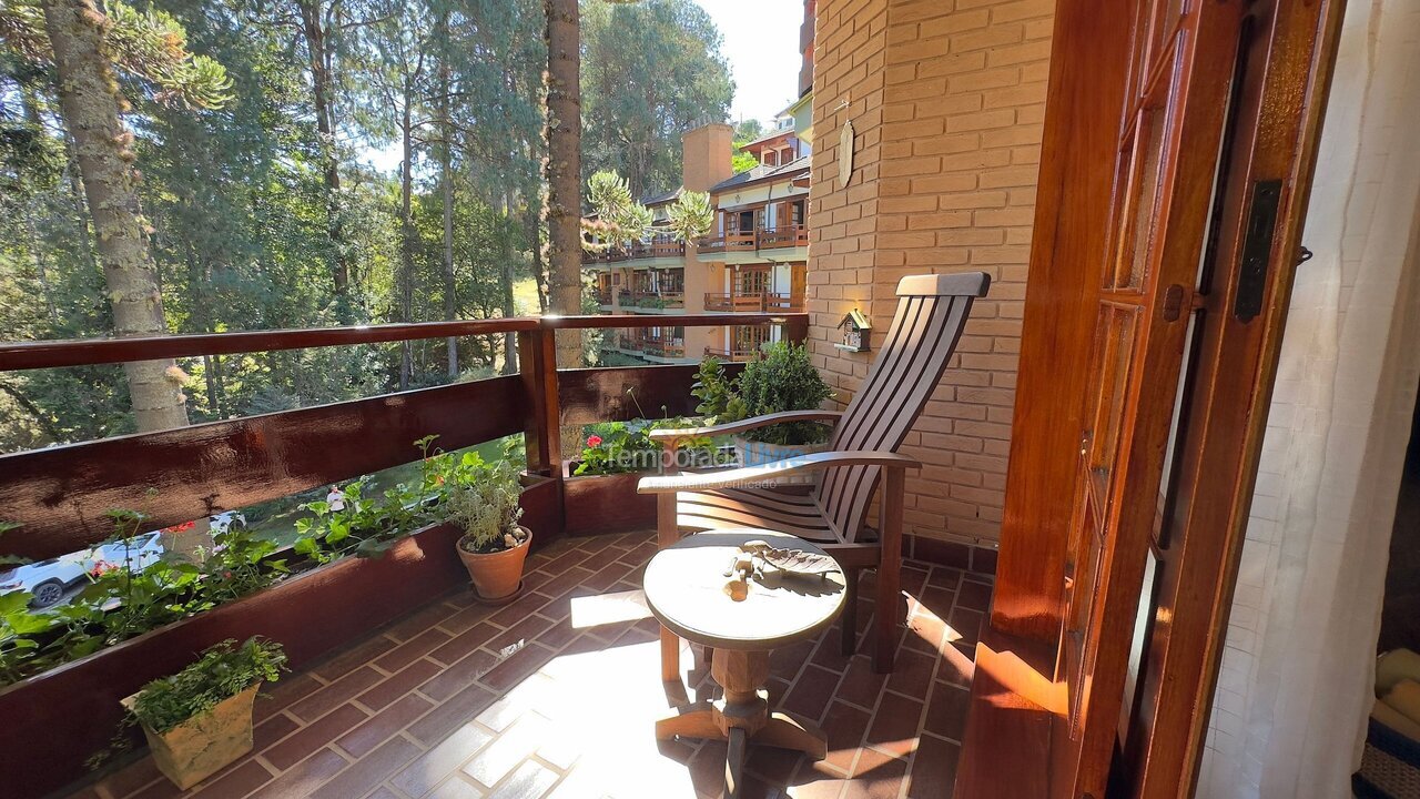 Apartment for vacation rental in Campos do Jordão (Capivari)