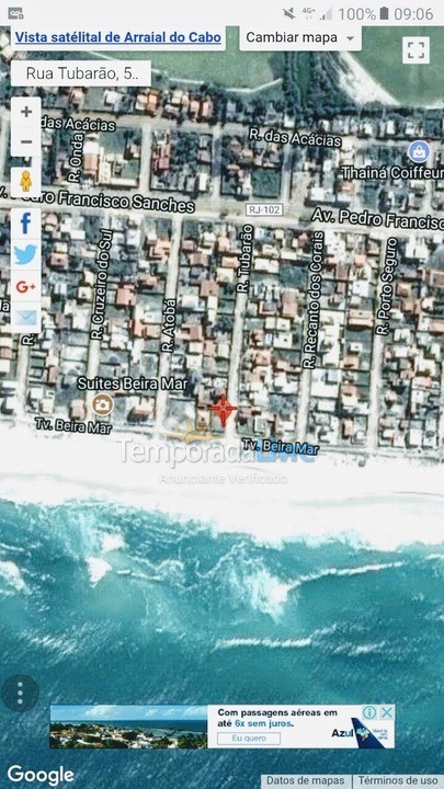 Casa para aluguel de temporada em Arraial do Cabo (Figueira)