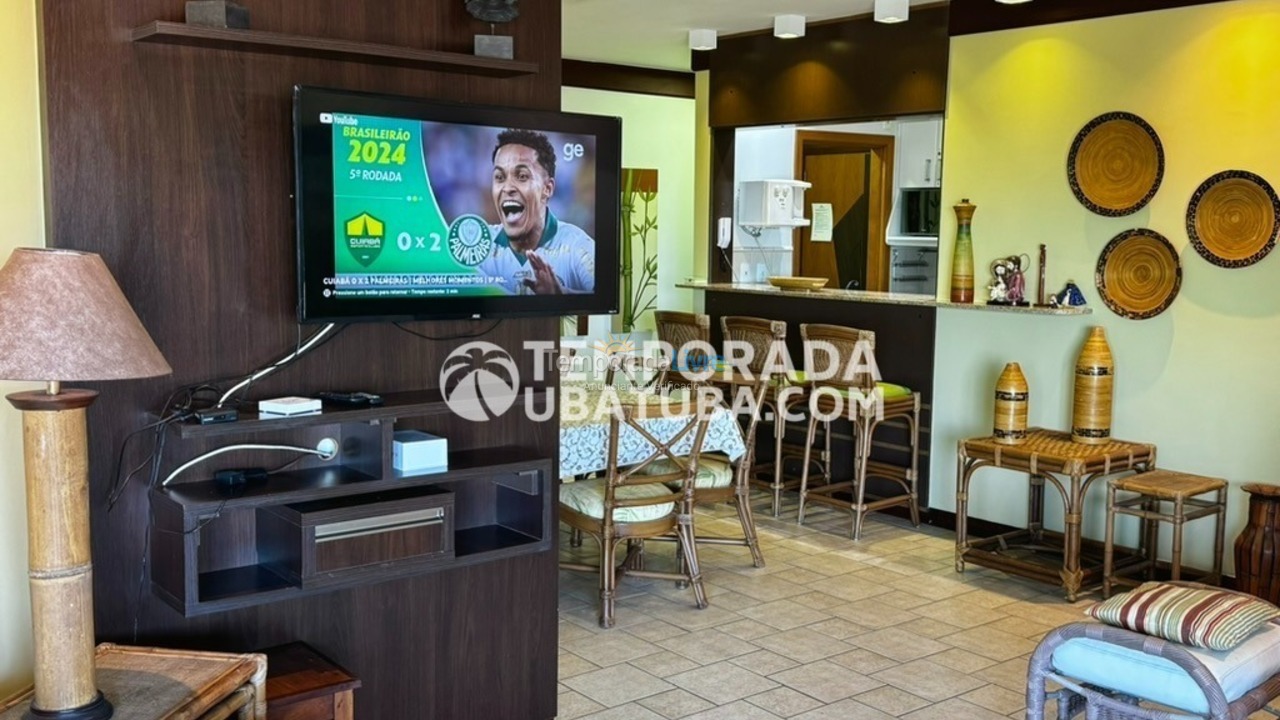 Apartamento para aluguel de temporada em Ubatuba (Praia Grande)