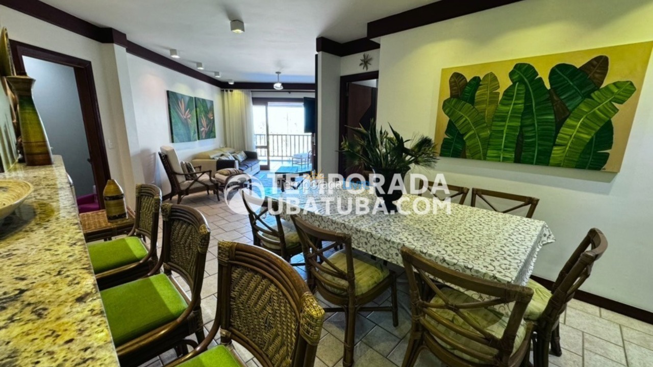 Apartamento para aluguel de temporada em Ubatuba (Praia Grande)