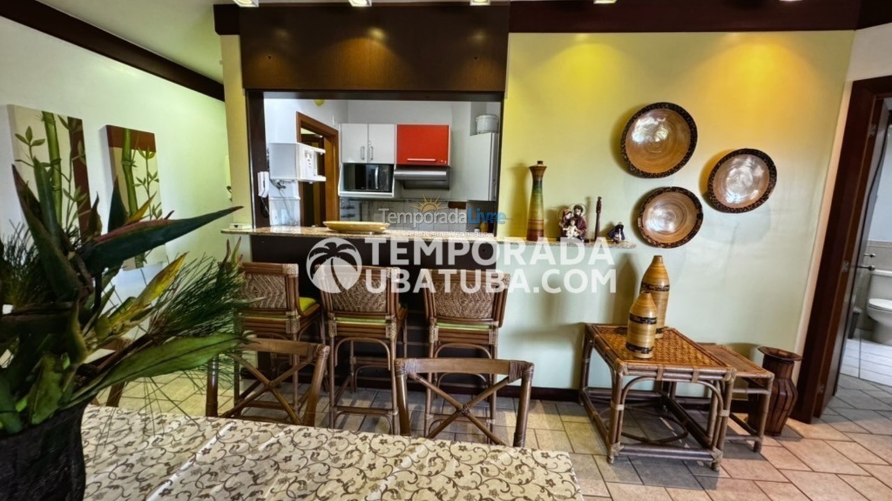 Apartamento para aluguel de temporada em Ubatuba (Praia Grande)