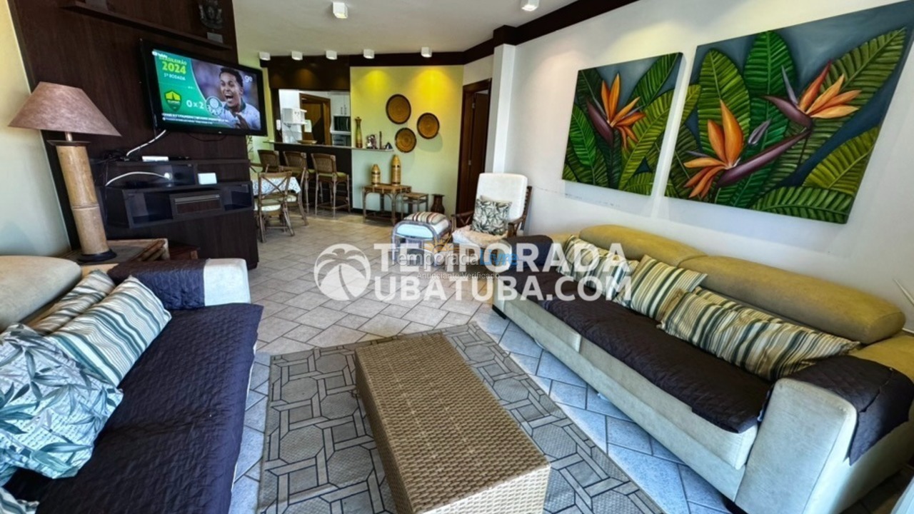 Apartamento para aluguel de temporada em Ubatuba (Praia Grande)