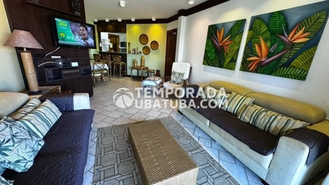 Apto 3 dorms FRENTE MAR Grand Bali Praia Grande, Ubatuba- 1299703-1510