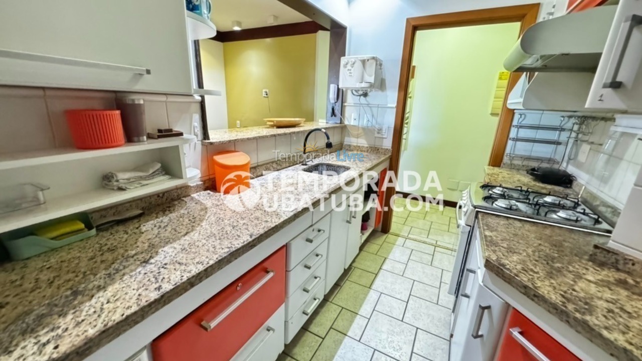 Apartamento para aluguel de temporada em Ubatuba (Praia Grande)