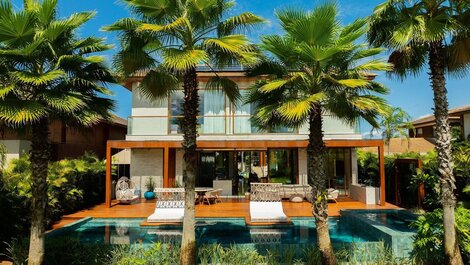 Mansão Prime em Cond. Frente Mar-Praia do Forte-BA