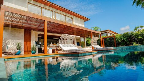 Mansão Prime em Cond. Frente Mar-Praia do Forte-BA