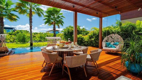 Mansão Prime em Cond. Frente Mar-Praia do Forte-BA